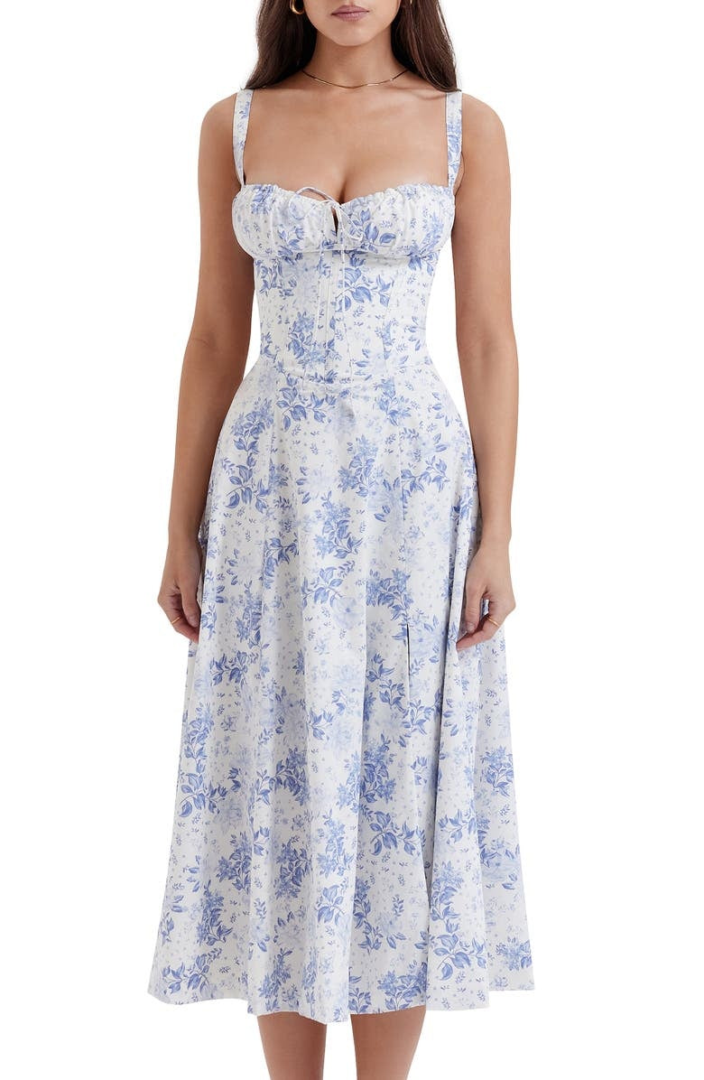 Slimzy Women's Floral Bustier Maxi Dress – product image 15 of 30
