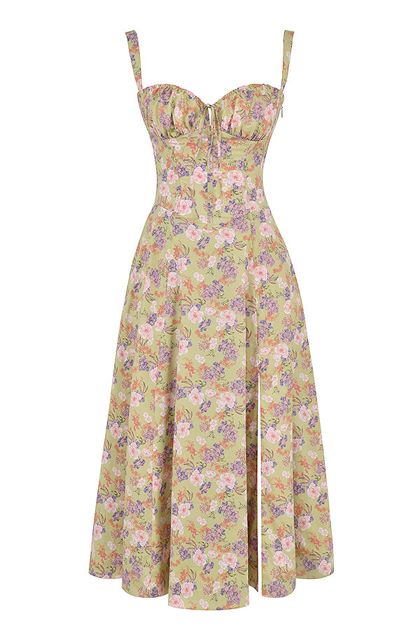 Slimzy Women's Floral Bustier Maxi Dress – product image 2 of 30