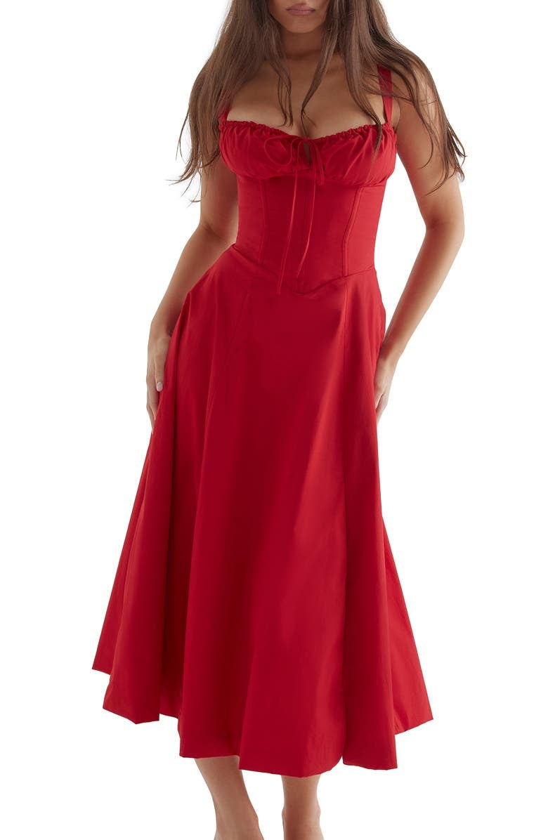 Slimzy Women's Floral Bustier Maxi Dress – product image 21 of 30