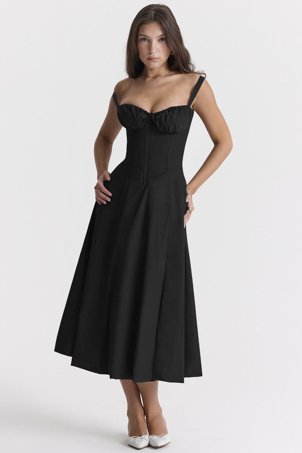 Slimzy Women's Floral Bustier Maxi Dress – product image 29 of 30