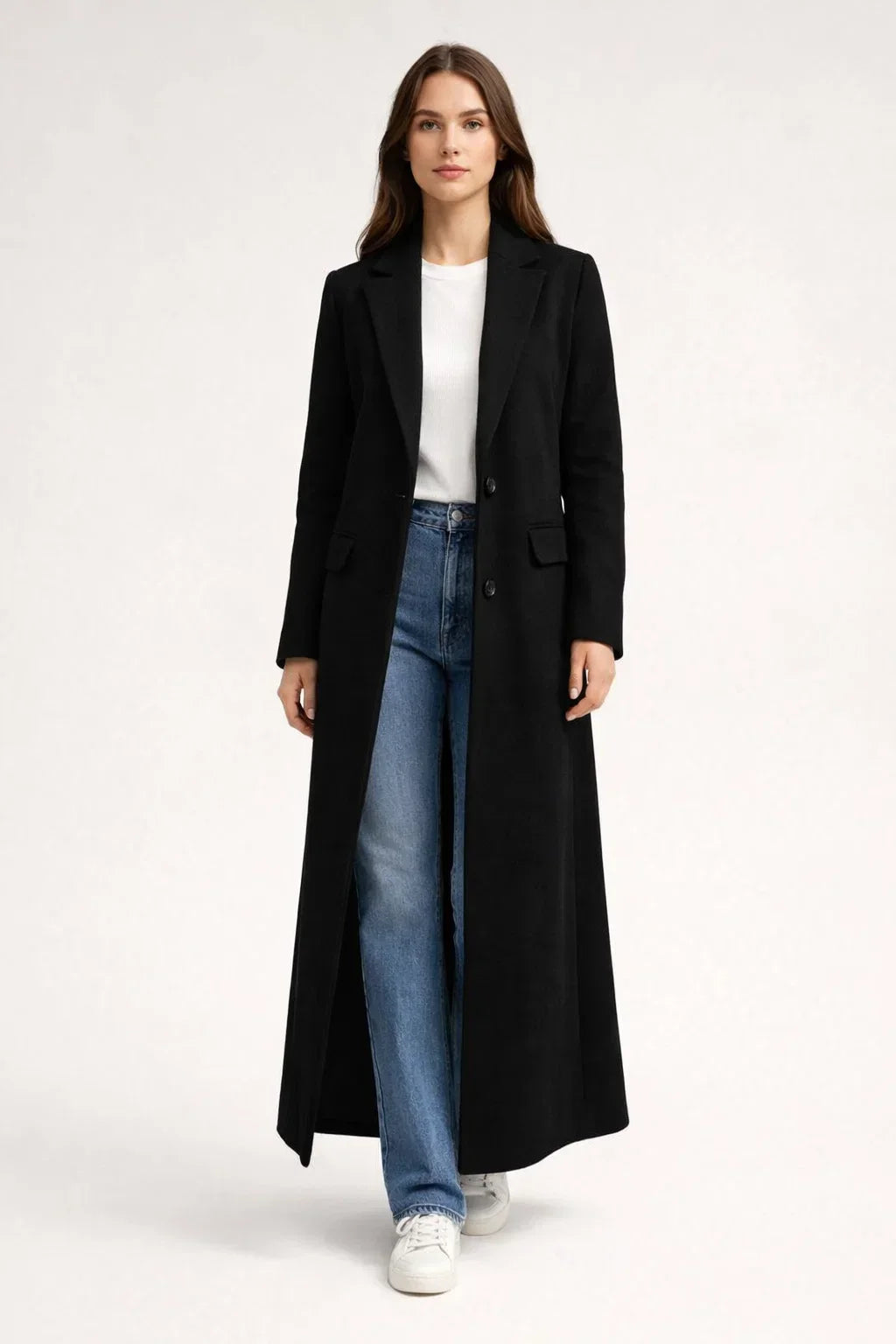 Sloane | Women's Tailored Longline Maxi Coat — product image 1