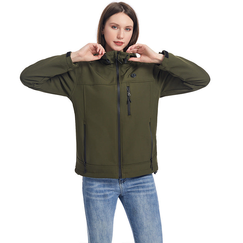 Sophie | Women's 10-Zone USB-Heated Hooded Jacket — product image 6