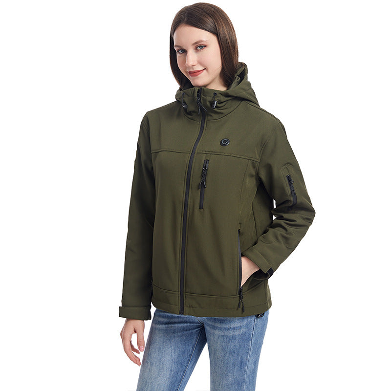 Sophie | Women's 10-Zone USB-Heated Hooded Jacket — product image 7