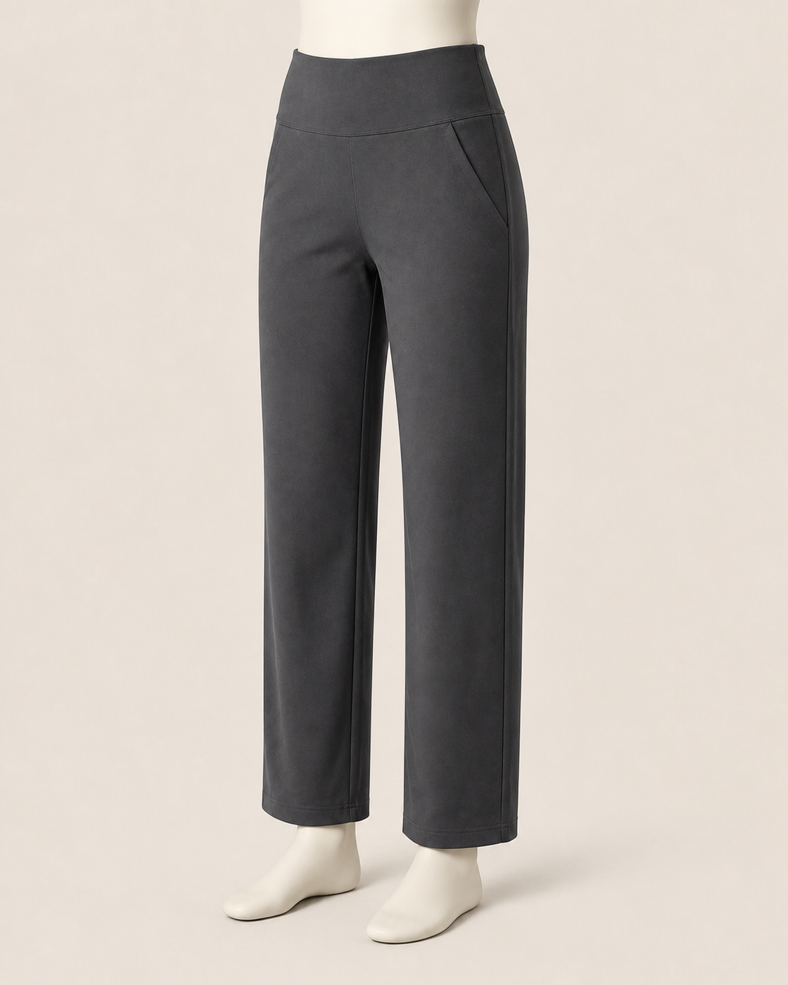 Women's Harbor Straight-Leg Pants — Charcoal — alternate view